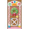 Beistle Winter Door Cover(Gingerbread House)