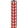 Gingham Table Roll (red) Party Accessory  (1 count) (1/Pkg)(Red)