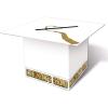 Graduate Cap Card Box Pack of 2(Grad Cap Card Box – White)