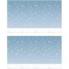 Insta-Theme Backdrop for Winter Sky by Beistle(Winter Sky – 2 Piece)