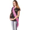 Mom To Be Satin Sash Party Accessory (1 count) (1/Pkg)(Pink)