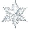 Silver Metallic Winter Snowflake(1 Piece)