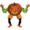 Vintage Halloween Jointed Goblin