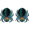 Vintage Halloween Tissue Spider – Pack of 2