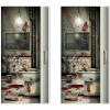 Witch’s Brew Door Cover(Creepy Crapper Restroom – 2 Piece)