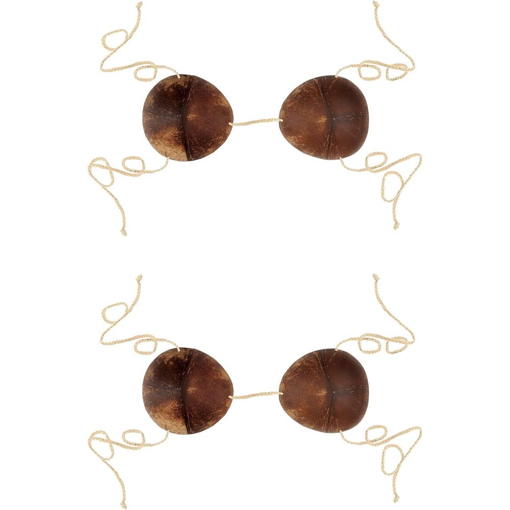 imageBeistle Novelty Coconut Bikini TopCoconut Bikini Top  2 Pack