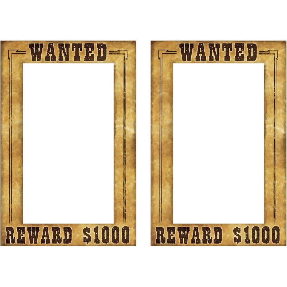 imageBeistle Western Wanted Photo Fun Frame235 x 1525