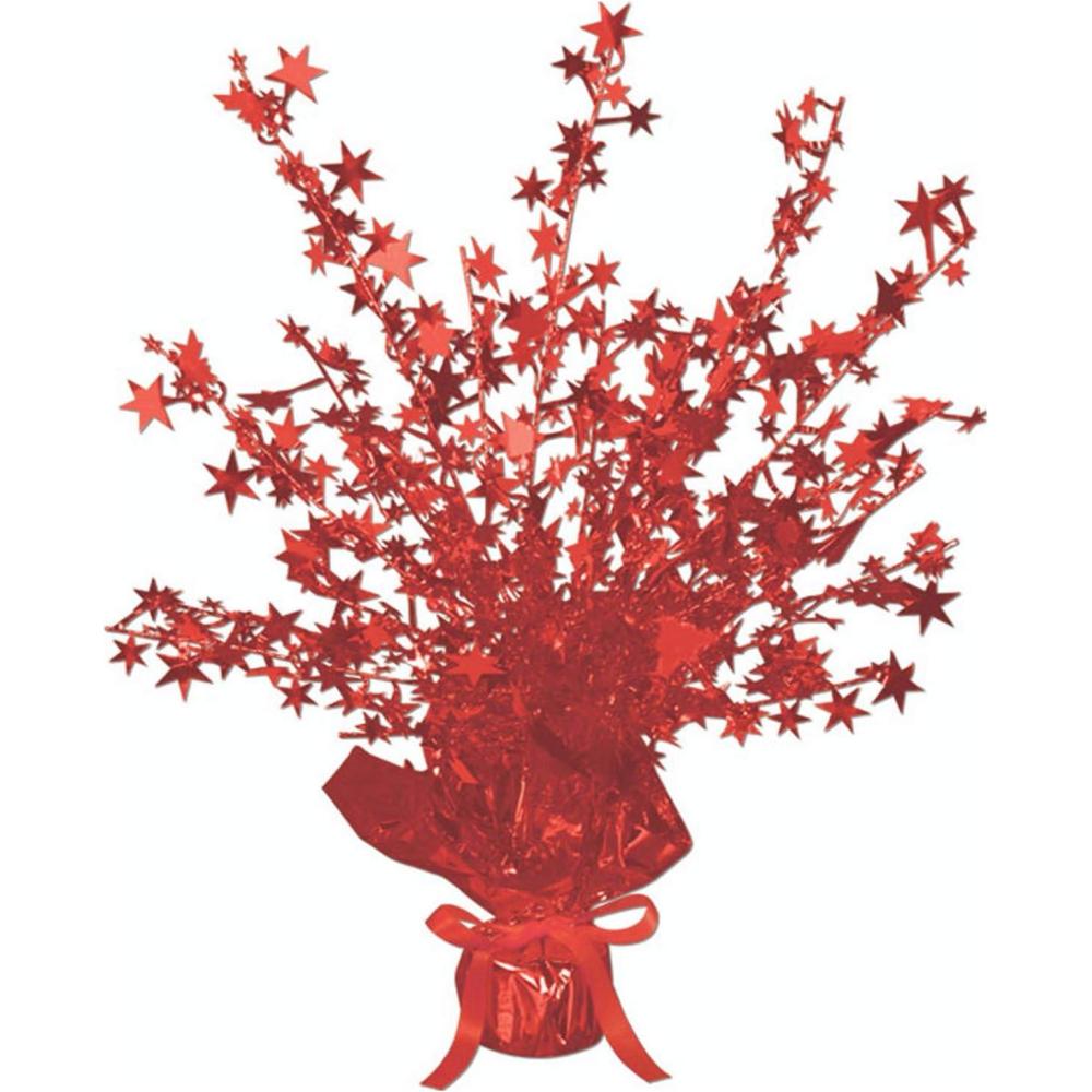 imageBlack Star Gleam N Burst CenterpieceStar Gleam N Burst Centerpiece  Red