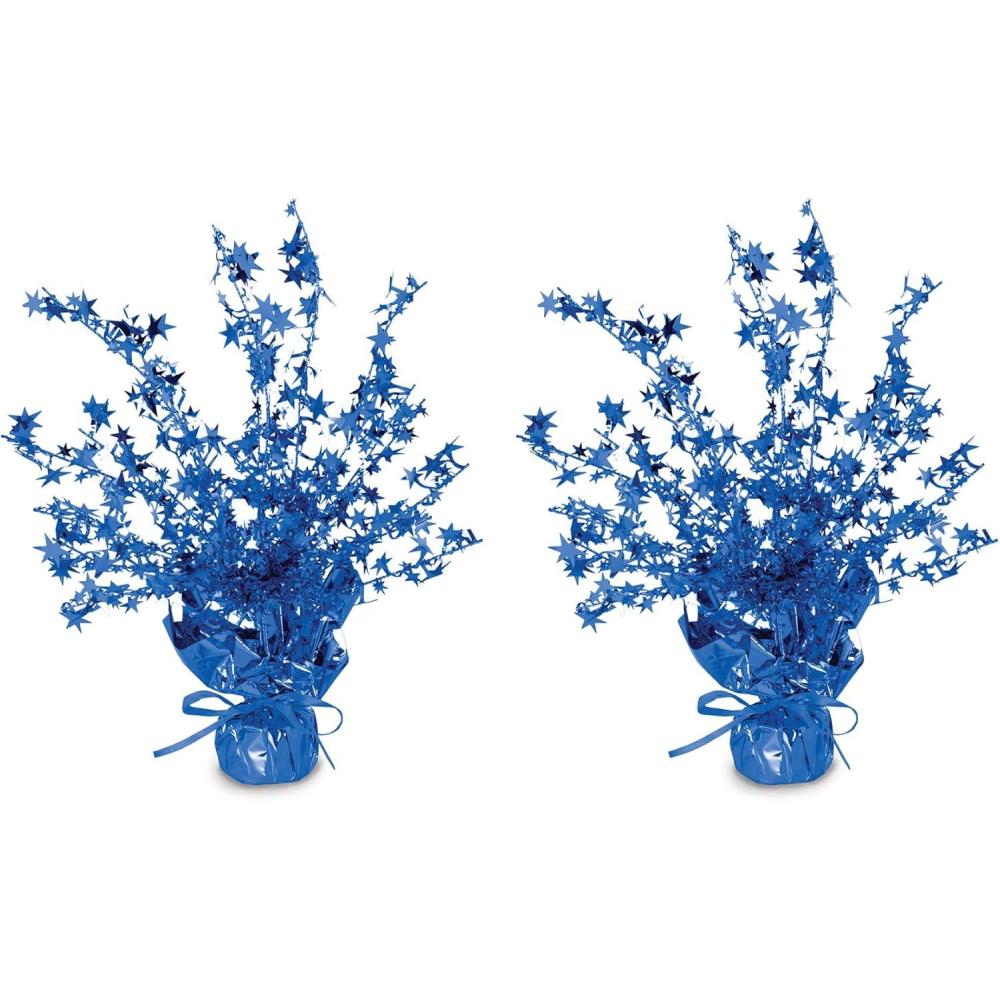 imageBlack Star Gleam N Burst CenterpieceStar Gleam N Burst Centerpieces  Blue