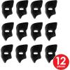 Beistle 12-Piece Phantom Masks in Black, Half-Face Masquerade Masks, Halloween Costume Party Accessories, Theater Costume Accessories