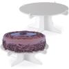 Beistle 2 Piece Durable Boardstock 3-Tier Cupcake Stands for Birthday Parties, Wedding Reception Centerpieces, Halloween Dessert Holders(Cake Stands)
