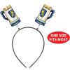 Beistle 2 Piece Plastic Beer Stein Oktoberfest Headband Boppers Costume Accessories, Made In USA Since 1900