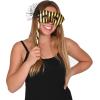 Beistle 3 Piece 12.5″ x 8.25″ Mardi Gras Party Masks with Sticks, Halloween Costume Accessories