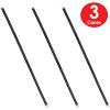 Beistle 3 Piece Novelty Wooden Theatrical Canes – Magic Show Costume Accessories for Halloween Party