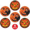 Beistle 6 Piece 2″ Halloween Buttons, Festive Spooky Accessories for Shirts, Jackets, and Bags