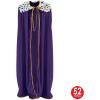 Beistle Child Size Red King Queen Robe, Fantasy Prince Princess Medieval Halloween Costume Cape Mardi Gras Accessory, 33″(Adult King/Queen Robe – Purple (1-pack))
