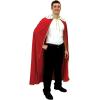Beistle Child Size Red King Queen Robe, Fantasy Prince Princess Medieval Halloween Costume Cape Mardi Gras Accessory, 33″(Adult King/Queen Robe – Red (1-pack))