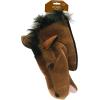 Beistle NoveltBeistle Unisex Plush Cow Head Hat – Western Themed Novelty Cap, Farm Animal Party Supplies, Halloween Costume Headwear, Photo Booth Prop, Dress Up Accessory(Horse Head)