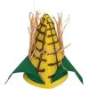 Beistle NoveltBeistle Unisex Plush Cow Head Hat – Western Themed Novelty Cap, Farm Animal Party Supplies, Halloween Costume Headwear, Photo Booth Prop, Dress Up Accessory(Corn Cob)