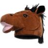 Beistle NoveltBeistle Unisex Plush Cow Head Hat – Western Themed Novelty Cap, Farm Animal Party Supplies, Halloween Costume Headwear, Photo Booth Prop, Dress Up Accessory(Horse Head – 2 Piece)