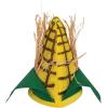 Beistle NoveltBeistle Unisex Plush Cow Head Hat – Western Themed Novelty Cap, Farm Animal Party Supplies, Halloween Costume Headwear, Photo Booth Prop, Dress Up Accessory(Corn Cob – 2 Piece)