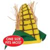 Beistle NoveltBeistle Unisex Plush Cow Head Hat – Western Themed Novelty Cap, Farm Animal Party Supplies, Halloween Costume Headwear, Photo Booth Prop, Dress Up Accessory(Corn Cob – 2 Piece)