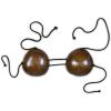 Beistle Novelty Coconut Bikini Top(Coconut Bikini Top – (1 Pack))