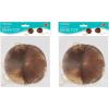 Beistle Novelty Coconut Bikini Top(Coconut Bikini Top – (2 Pack))