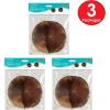 Beistle Novelty Coconut Bikini Top(Coconut Bikini Top – (3 Pack))