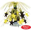 Beistle Star Mini Cascade Centerpiece – Black & Gold Pack of 3(3 piece)