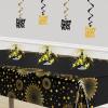 Beistle Star Mini Cascade Centerpiece – Black & Gold Pack of 3(3 piece)