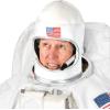 Beistle Unisex Plush Astronaut Helmet – Silver & White Headwear, Space Themed Party Supplies, Astro Pilot Dress Up(Astronaut Helmet)