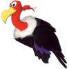 Beistle Unisex Plush Black Vulture Bird Hats, 2 Pieces – Animal Party Supplies, Halloween Costume Dress Up Accessories, Novelty Themed Headwear, Crazy Photo Booth Props(2 Pack)