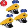 Beistle Unixex-Adult General OccasionGold Foil Crowns 24 Piece(Yellow/Black/White)