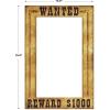 Beistle Western Wanted Photo Fun Frame(15.5″ x 23.5″)