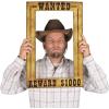 Beistle Western Wanted Photo Fun Frame(15.5″ x 23.5″ (Pack of 2))