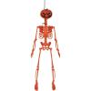 Beistle 27″ Plastic Hanging Pumpkin Face Skeleton For Halloween Party Decorations, Celebrating With You Since 1900
