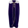 Beistle Child Size Red King Queen Robe, Fantasy Prince Princess Medieval Halloween Costume Cape Mardi Gras Accessory, 33″(Adult King/Queen Robe – Purple (1-pack))
