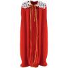 Beistle Child Size Red King Queen Robe, Fantasy Prince Princess Medieval Halloween Costume Cape Mardi Gras Accessory, 33″(Adult King/Queen Robe – Red (1-pack))