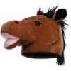 Beistle NoveltBeistle Unisex Plush Cow Head Hat – Western Themed Novelty Cap, Farm Animal Party Supplies, Halloween Costume Headwear, Photo Booth Prop, Dress Up Accessory(Horse Head)