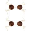 Beistle Novelty Coconut Bikini Top(Coconut Bikini Top – (2 Pack))