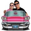 Beistle Photo Prop – Pink Convertible