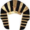 Beistle Plush Fabric Egyptian Pharaoh Hat Headpiece Halloween Costume Accessory