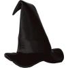 Beistle Satin-Soft Black Witch Hat Halloween Costume Accessory Satin-Covered Foam for Comfortable Wear Classic Pointed Design for Witches Wizards Cosplay Trick-or-Treat