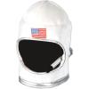 Beistle Unisex Plush Astronaut Helmet – Silver & White Headwear, Space Themed Party Supplies, Astro Pilot Dress Up(Astronaut Helmet)