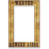 Beistle Western Wanted Photo Fun Frame(15.5″ x 23.5″)