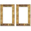 Beistle Western Wanted Photo Fun Frame(15.5″ x 23.5″ (Pack of 2))
