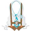 Montana Cans Beistle German Fraulein Vest(Plastic Oktoberfest Vest – B)