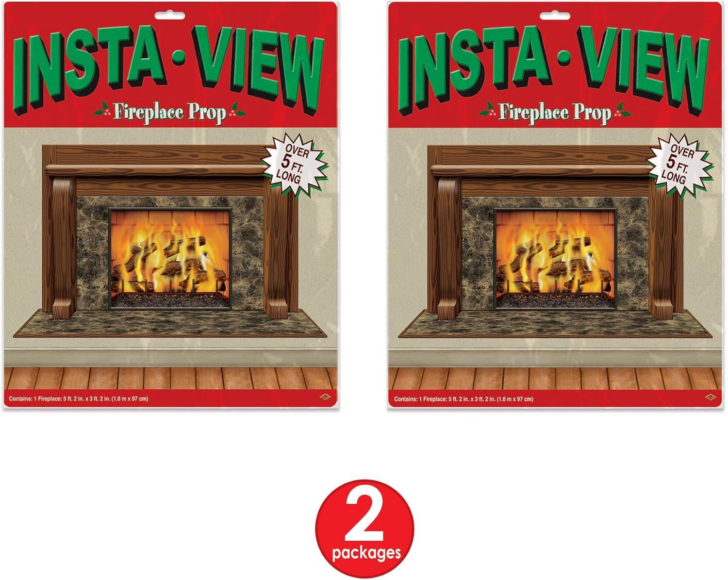 imageFireplace InstaView Party Accessory 1 count 1Pkg2 Piece