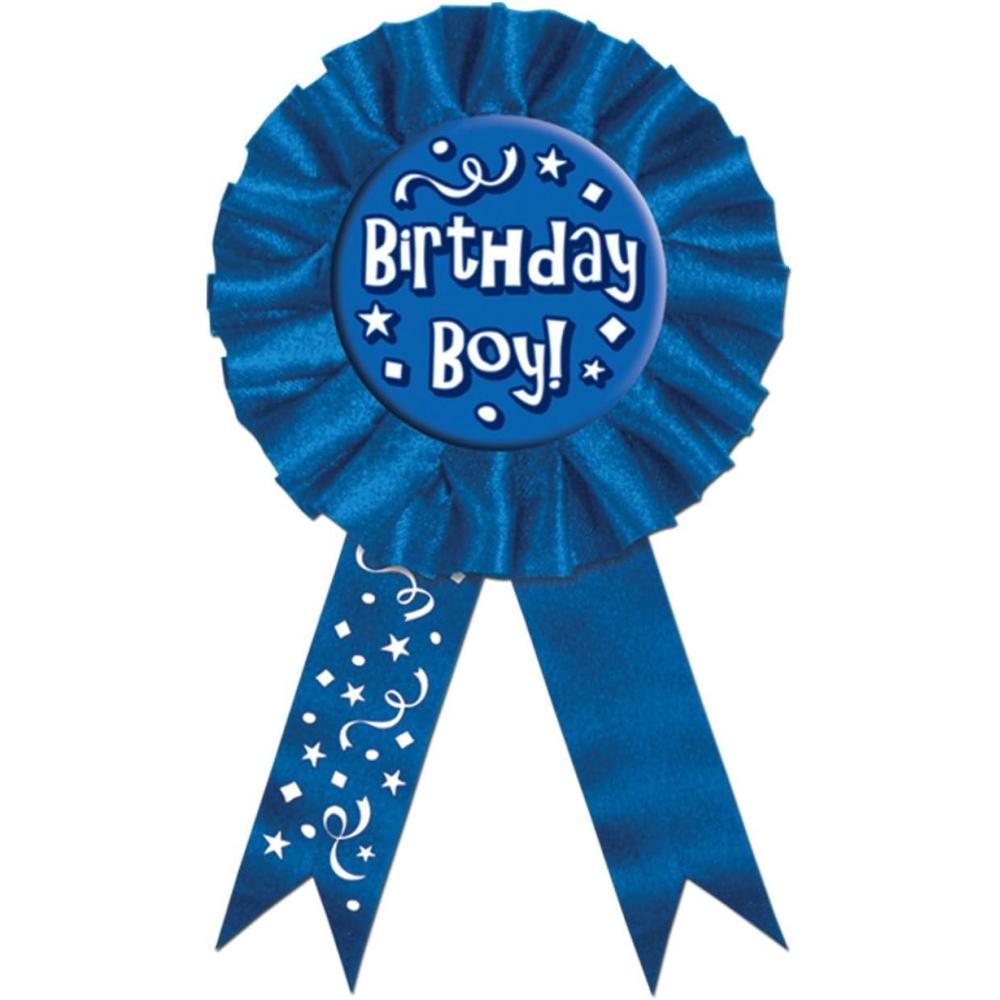 imageBeistle Birthday Boy Award RibbonAs Shown